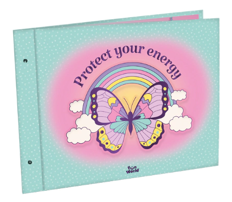 CARPETA FUN WORLD N�5 TAPA COLORFUL