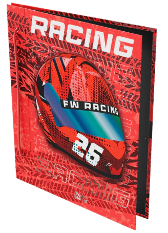 CARPETA FUN WORLD N�3 TAPA RACE