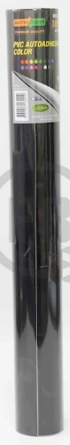 AUTOADHESIVO LAMA LISO - NEGRO 45cm x 10mts