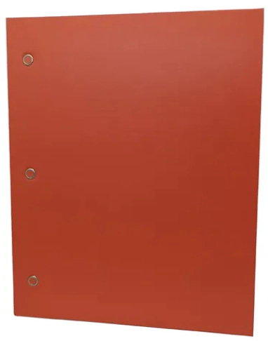 CARPETA LAMA N�3 TAPA PVC ROJO